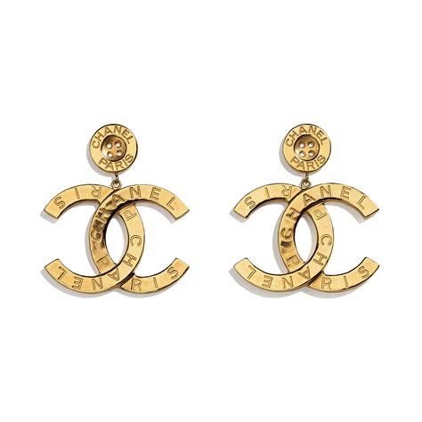 chanel earrings chain|chanel earrings official website.